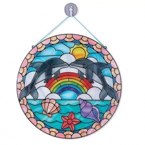 Melissa and Doug Делфини - Стъклопис 